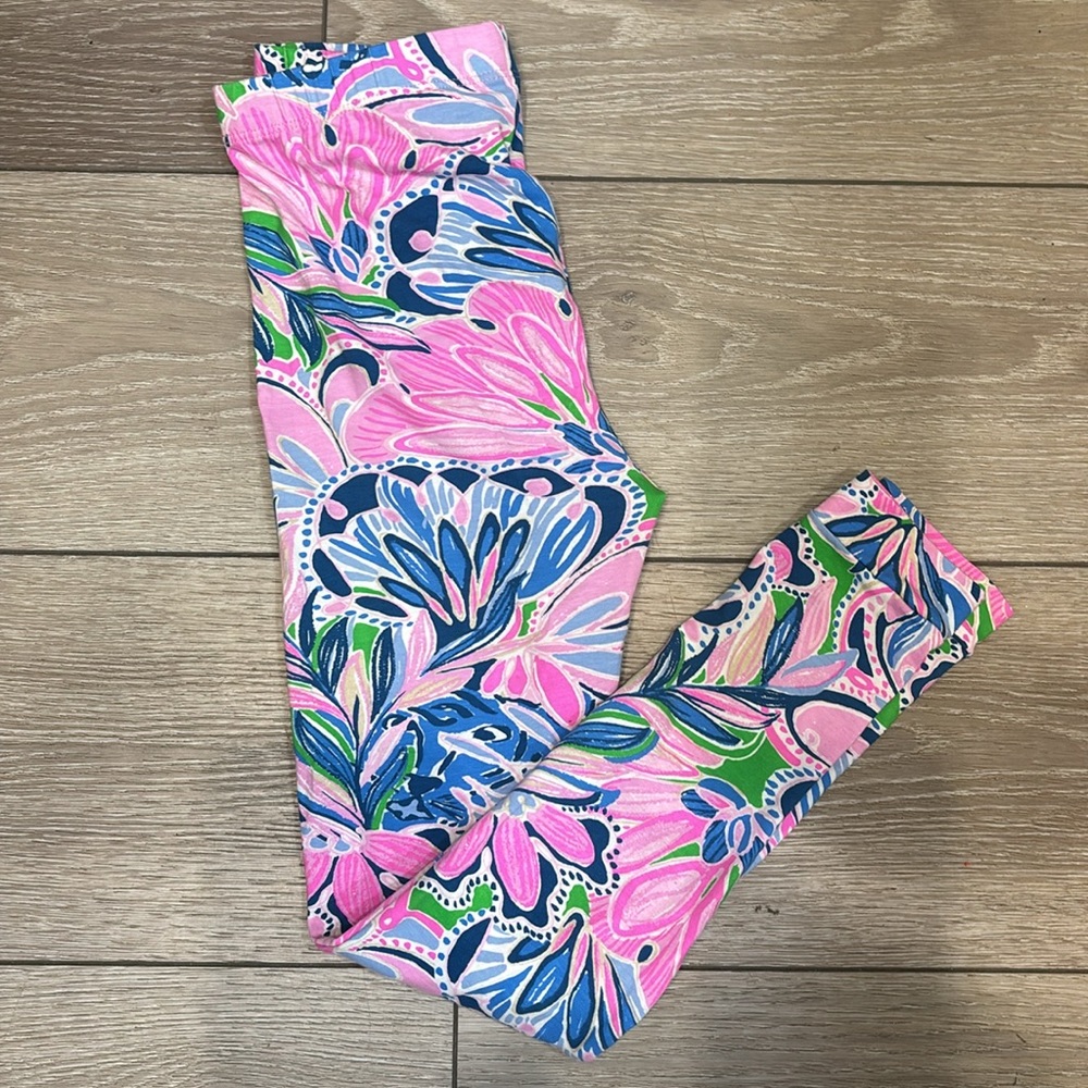 Lilly Pulitzer pajama bottoms/leggings size 8
